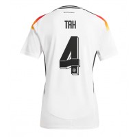 Maglia Calcio Germania Jonathan Tah #4 Prima Divisa Donna Europei 2024 Manica Corta